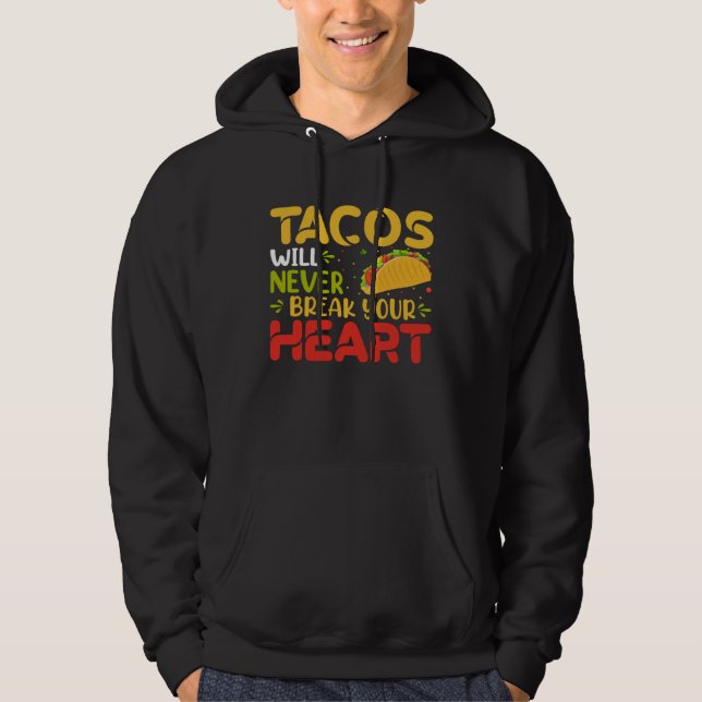 Cinco De Mayo Burritos  Mexico Tacos and Avocado   Hoodie (Vorderseite)