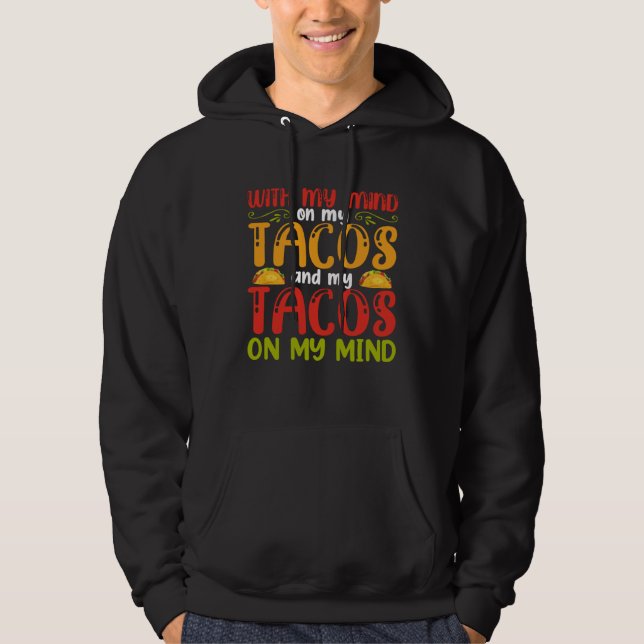 Cinco De Mayo Burritos  Mexico Tacos and Avocado   Hoodie (Vorderseite)