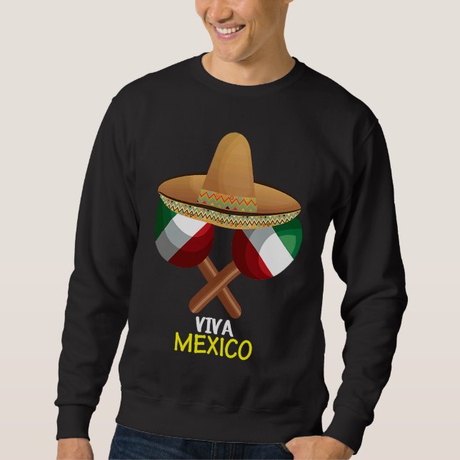 Cinco De Mayo Burritos  Mexico Tacos and Avocado   Sweatshirt (Vorderseite)