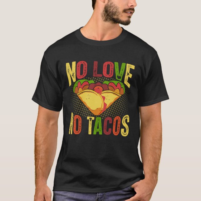 Cinco De Mayo Burritos  Mexico Tacos and Avocado   T-Shirt (Vorderseite)