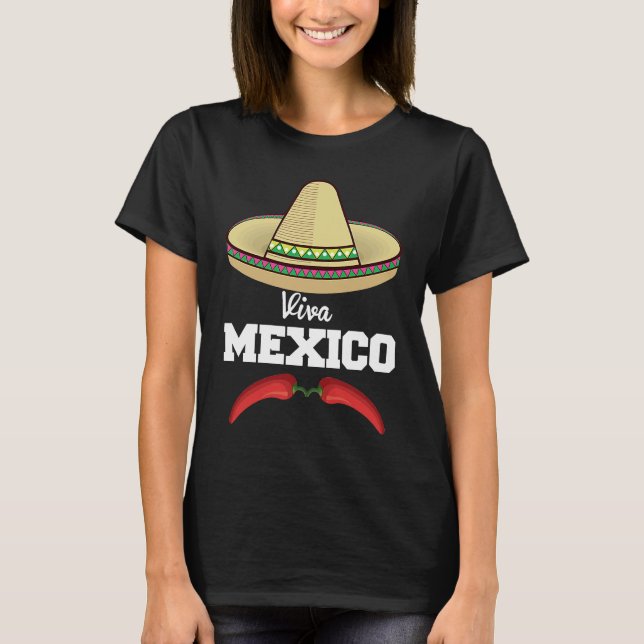 Cinco De Mayo Burritos  Mexico Tacos and Avocado   T-Shirt (Vorderseite)
