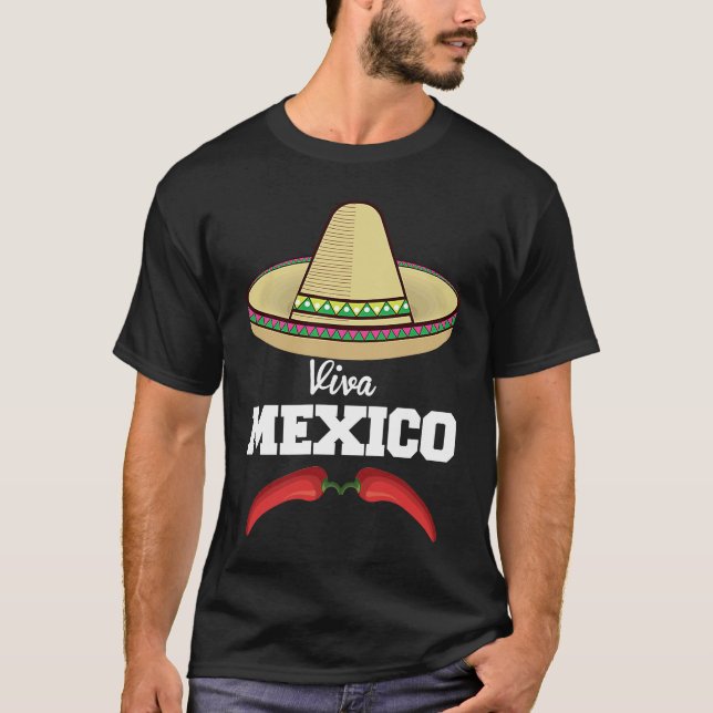 Cinco De Mayo Burritos  Mexico Tacos and Avocado   T-Shirt (Vorderseite)