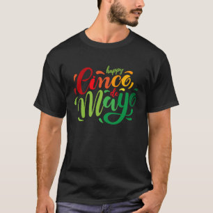 Cinco De Mayo Burritos Mexico Tacos und Avocado T-Shirt