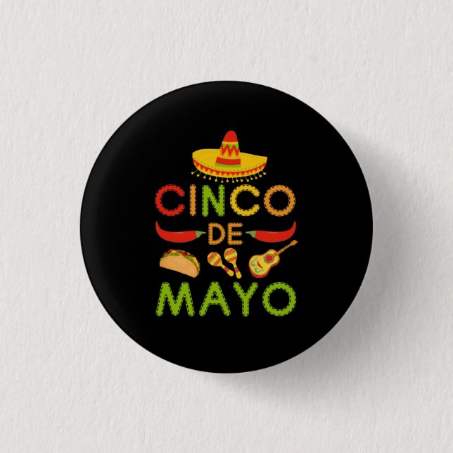 Cinco de Mayo Button (Vorderseite)