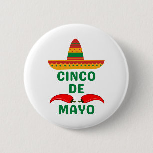 Cinco De Mayo Button