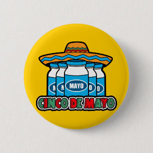 Cinco De Mayo Button