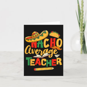 Cinco de Mayo Byck zur Schule mexikanische Nacho D Karte