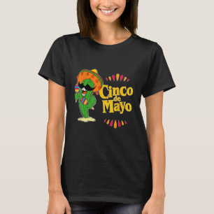 Cinco de Mayo Cactus Design - Feiern Sie mit Stil T-Shirt