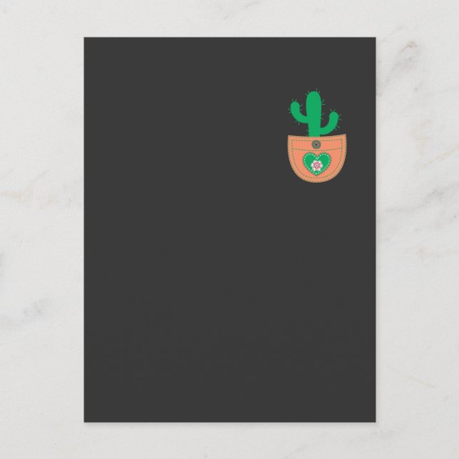 Cinco De Mayo Cactus Mexican Fiesta Party Postkarte (Vorderseite)