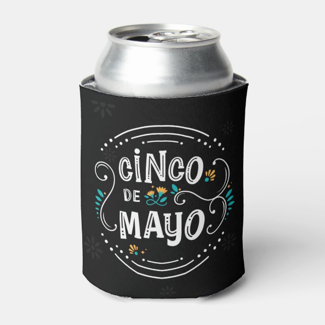 Cinco De Mayo Can Cooler Dosenkühler (Kanne Vorderseite)