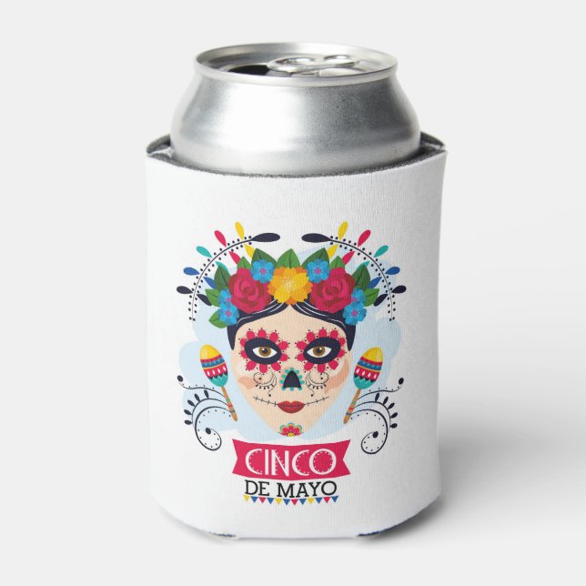 Cinco De Mayo Can Cooler Dosenkühler (Kanne Vorderseite)