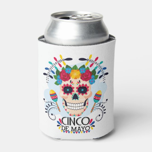 Cinco De Mayo Can Cooler Dosenkühler (Kanne Vorderseite)