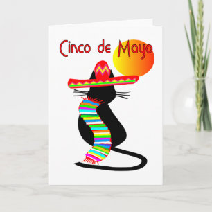 Cinco de mayo CAT Karte