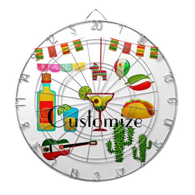 Cinco de Mayo Celebration Thunder_Cove  Dartscheibe (vorne)