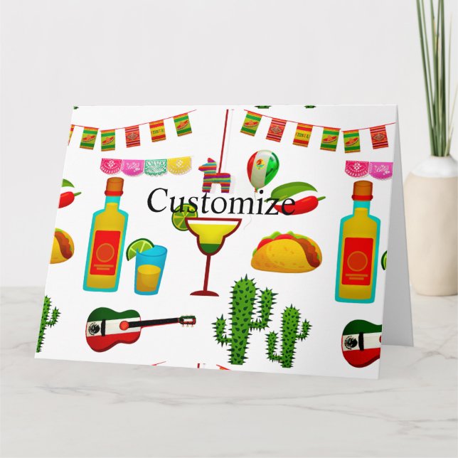 Cinco de Mayo Celebration Thunder_Cove Karte (Vorderseite)