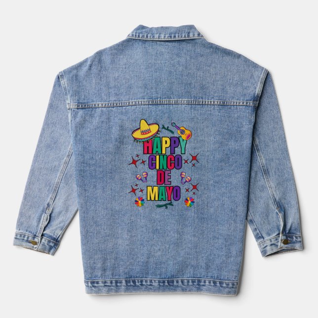 Cinco de Mayo Celebrations Collection Jeansjacke (Rückseite)