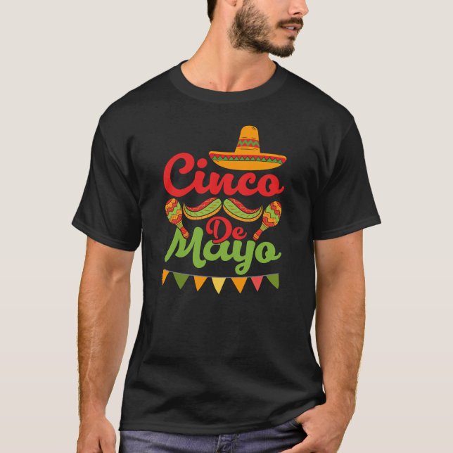 Cinco De Mayo Celeration T-Shirt (Vorderseite)