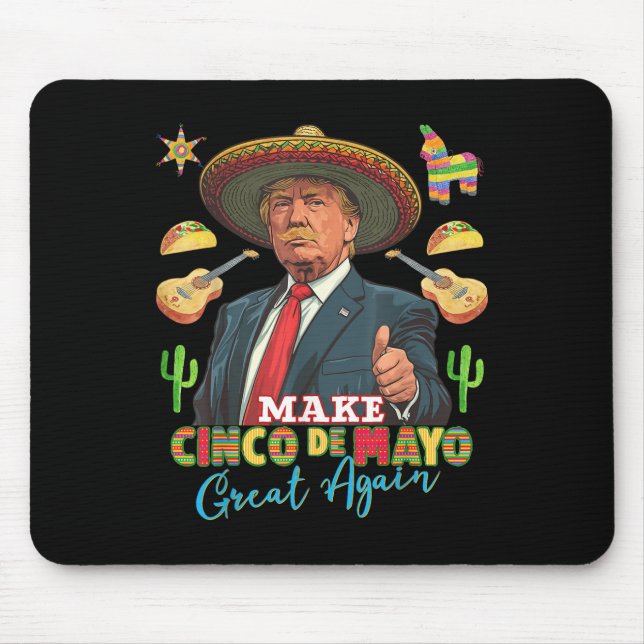 Cinco De Mayo Cinco De Mayo Wieder groß Mousepad (Vorne)