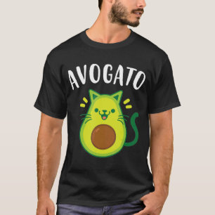 Cinco De Mayo Cinco De Meow Avogato Cat Avocado T-Shirt