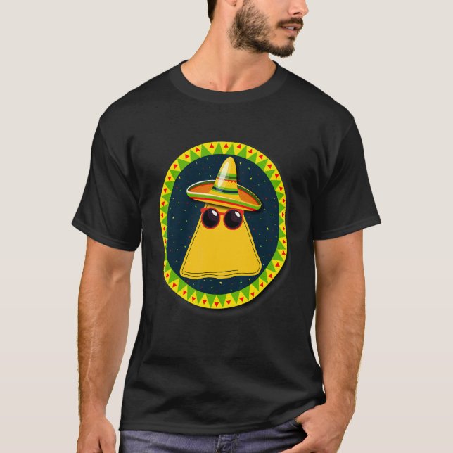 Cinco De Mayo Cool Random Nacho Sombrero Amigo T-Shirt (Vorderseite)