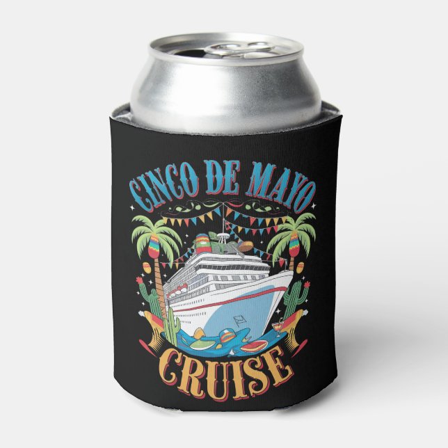 Cinco De Mayo Cruise Mexiko Schiff Fiesta Dosenkühler (Kanne Vorderseite)