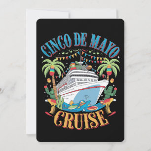 Cinco De Mayo Cruise Mexiko Schiff Fiesta Einladung