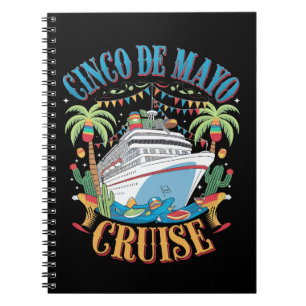 Cinco De Mayo Cruise Mexiko Schiff Fiesta Notizblock