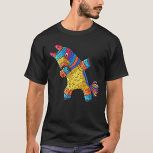 Cinco De Mayo Dabbing Donkey Pinata Funny Mexicani T-Shirt