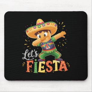 Cinco De Mayo Dabbing Pinata Let's Fiesta Squad Da Mousepad