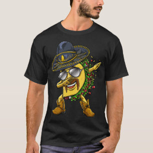 Cinco de Mayo Dabbing Taco Hombre T-Shirt