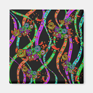 Cinco de Mayo Design Magnet