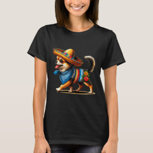 Cinco De Mayo Dog Funny Chihuahua Coole mexikanisc T-Shirt