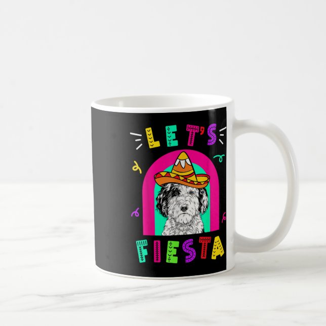 Cinco De Mayo Dog Lasse Fiesta Camisa 5 De Mayo Me Kaffeetasse (Rechts)