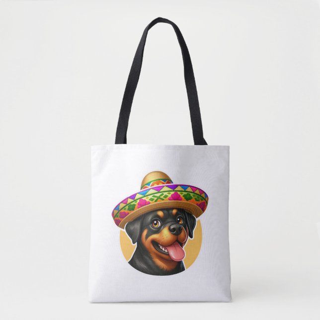 Cinco de Mayo Dog Rottweiler Mexiko (Vorderseite)