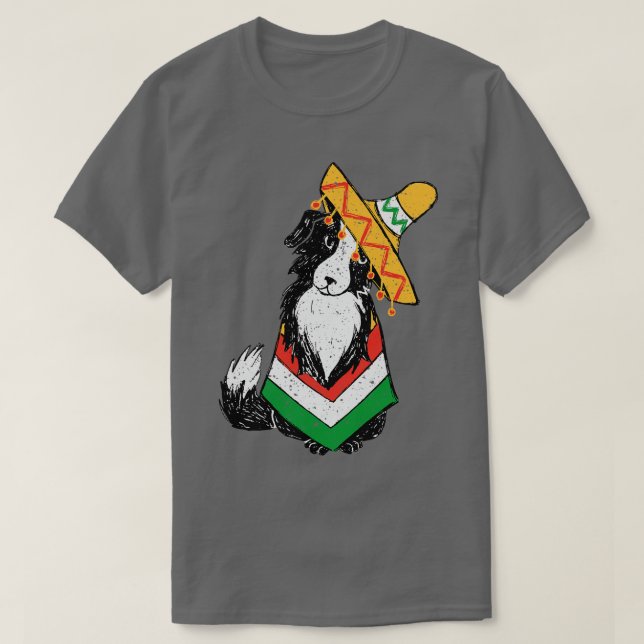 Cinco De Mayo Dog T-Shirt (Design vorne)
