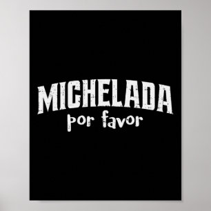 Cinco De Mayo Drinking Michelada Por Favor Schwanz Poster