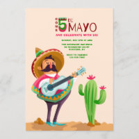 Cinco de Mayo Einladung