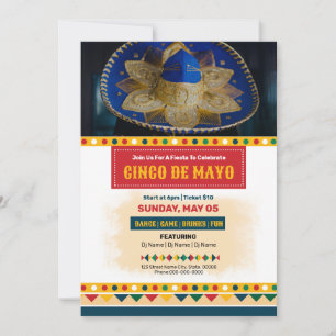 Cinco De Mayo Event Flyer Einladung