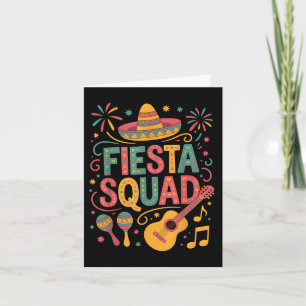 Cinco De Mayo Family Matching Fiesta Squad Mexikan Karte