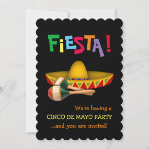 Cinco de Mayo Fiesta Einladung