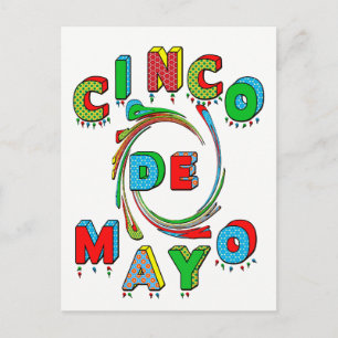 Cinco de Mayo Fiesta Einladung - Postkarte
