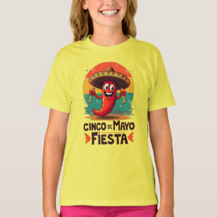 Cinco de Mayo Fiesta - Gewürz & Fun Mexikanisches  T-Shirt
