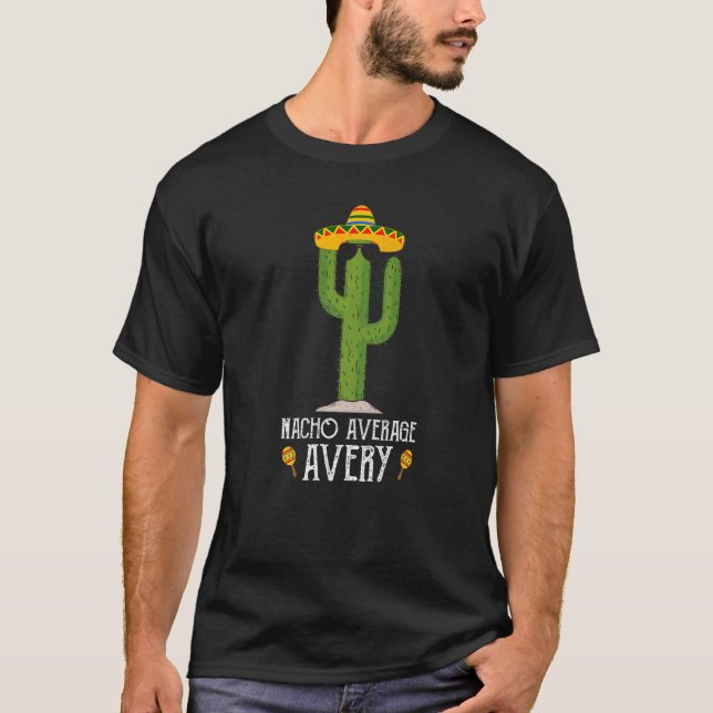 Cinco De Mayo Fiesta Meme Sprichwort Nacho Average T-Shirt (Vorderseite)
