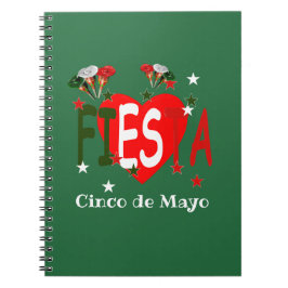 Cinco de mayo ,fiesta mexican notizblock