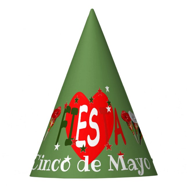 Cinco de mayo ,fiesta mexican partyhütchen (Vorderseite)