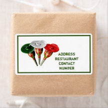 Cinco de mayo,fiesta mexican personalisiert label