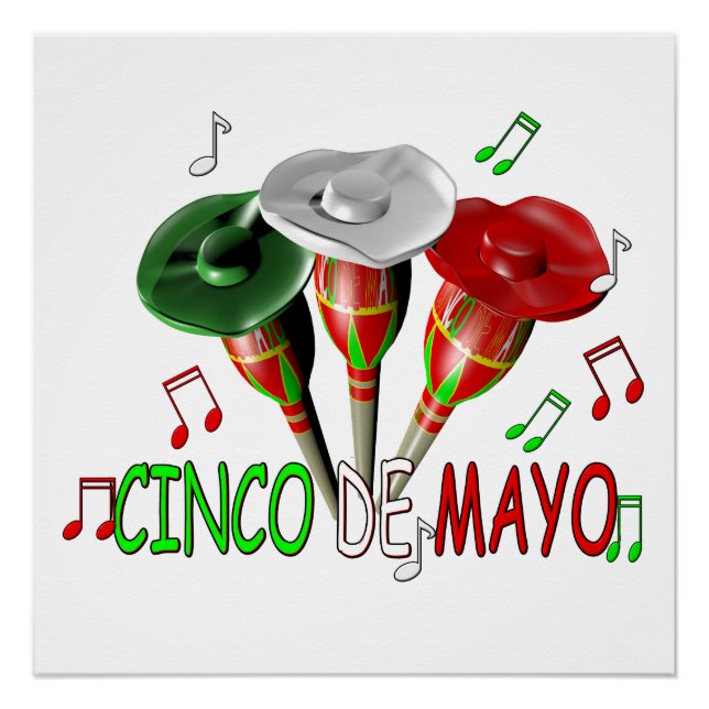 Cinco de mayo ,fiesta mexican poster (Vorderseite)