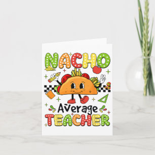 Cinco De Mayo Fiesta mexikanische Nacho Averag Karte