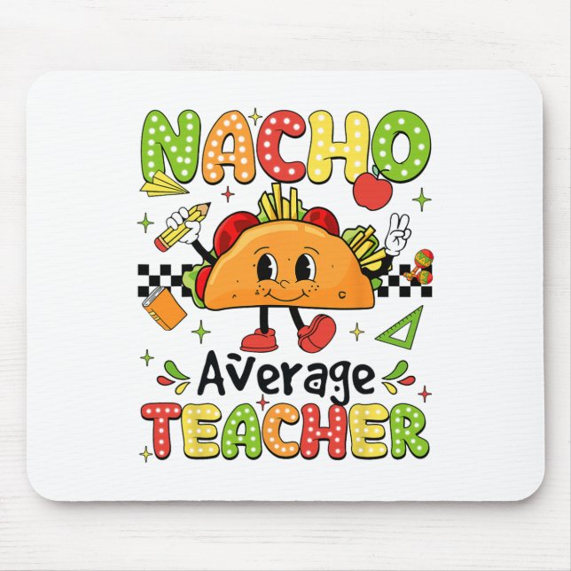 Cinco De Mayo Fiesta mexikanische Nacho Averag Mousepad (Vorne)