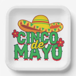 Cinco de Mayo Fiesta Pappteller